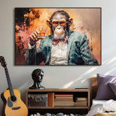 Toile - Gentleman Monkey